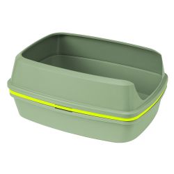 Lift to Sift Large Open Litter Tray Warm Grey