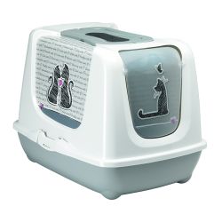 Trendy Cat Cats in Love Small Litter Box