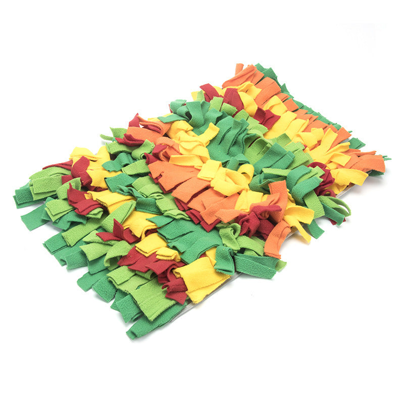 Rainbow Pet Dog Sniffing Mat