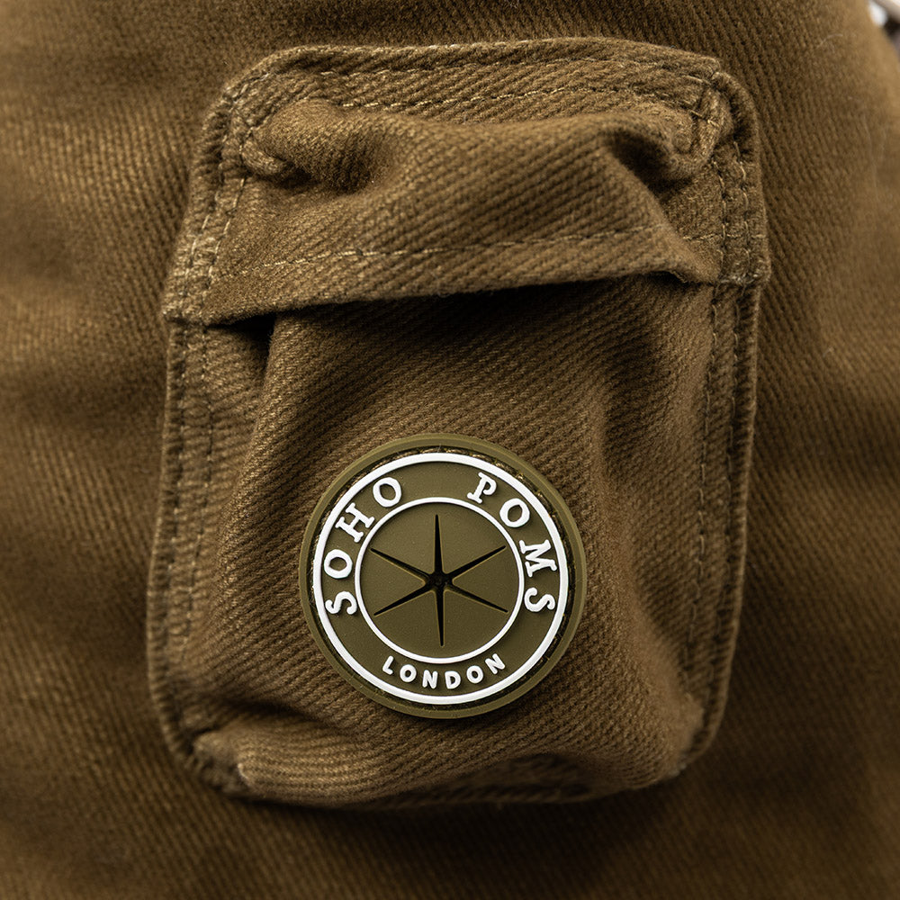 Soho Poms Berwick Pet Carrier - Mosswood - Ideal for Dogs & Cats