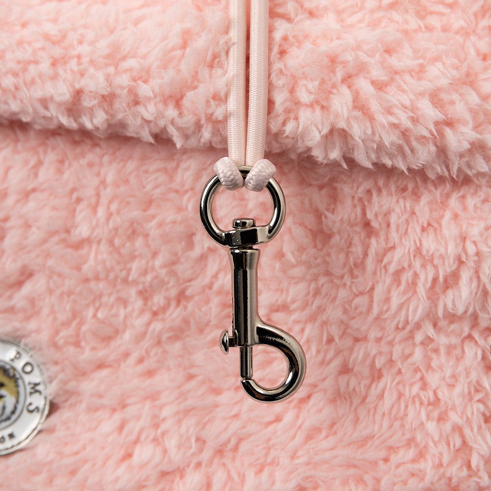 Soho Poms Carnaby Teddy Bear Carrier - Blush Rose