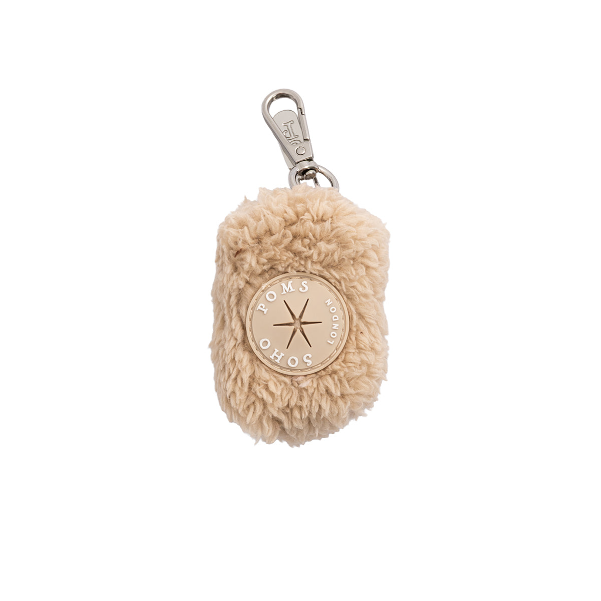 Soho Poms Carnaby Poo Bag Dispenser Pouch - Vanilla Cream