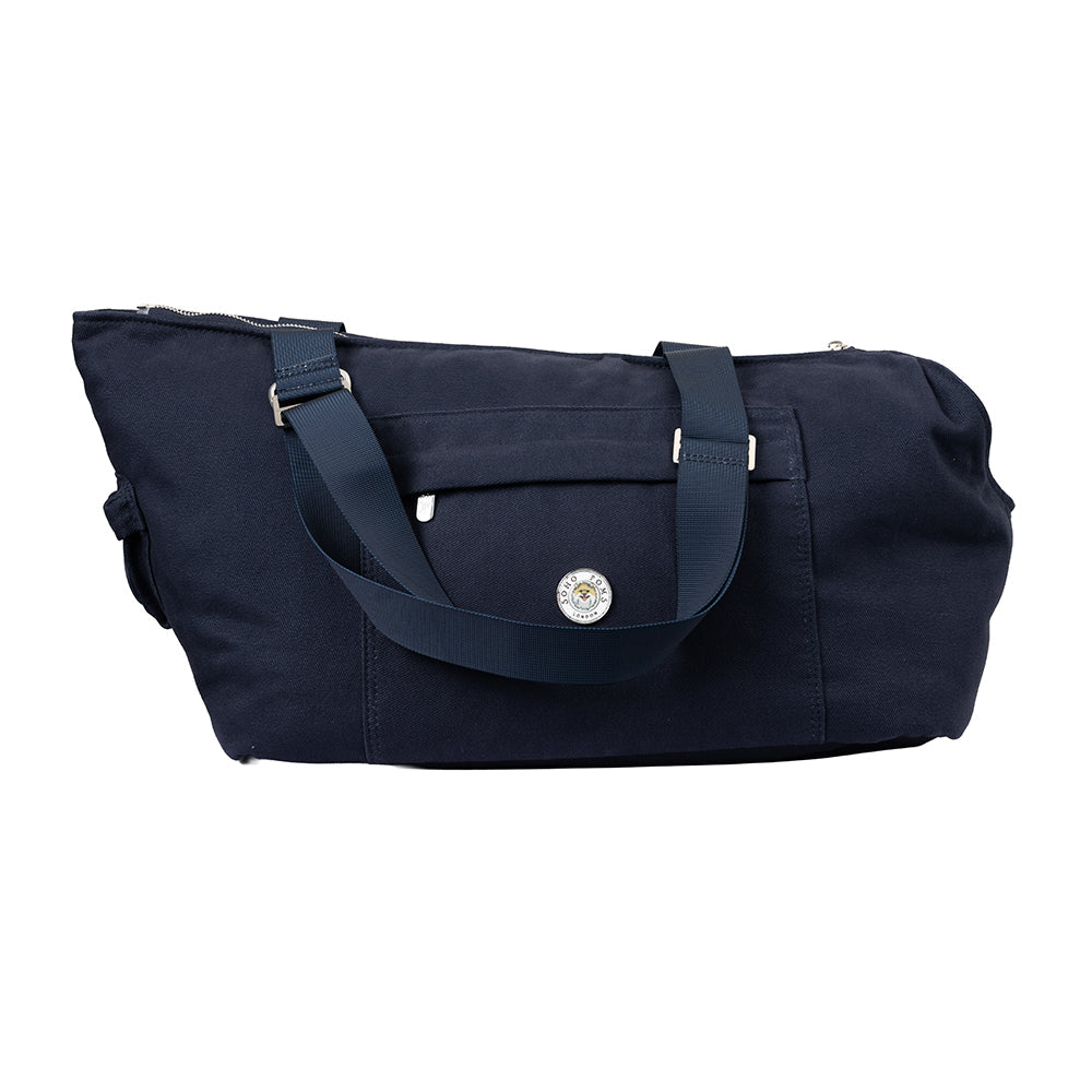 Soho Poms Berwick Pet Carrier - Navy - Ideal for Dogs & Cats